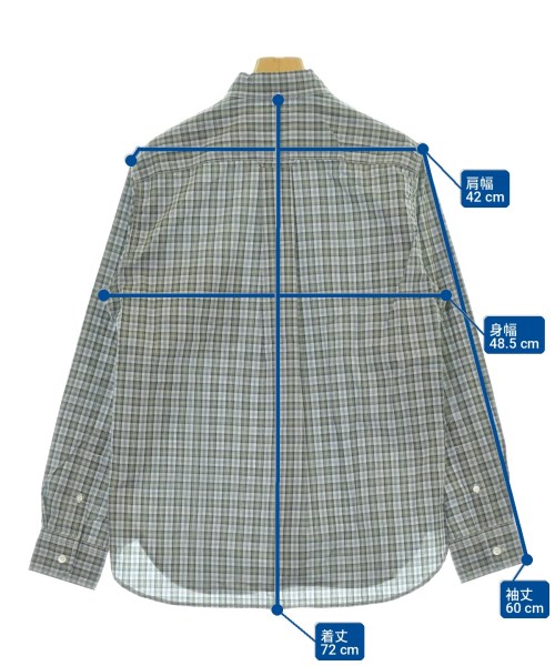 COMME des GARCONS HOMME（コムデギャルソンオム）カジュアルシャツ グレー サイズ:XS メンズ/2200709666103