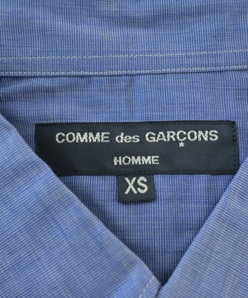 COMME des GARCONS HOMME（コムデギャルソンオム）カジュアルシャツ 青 サイズ:XS メンズ/2200709666172