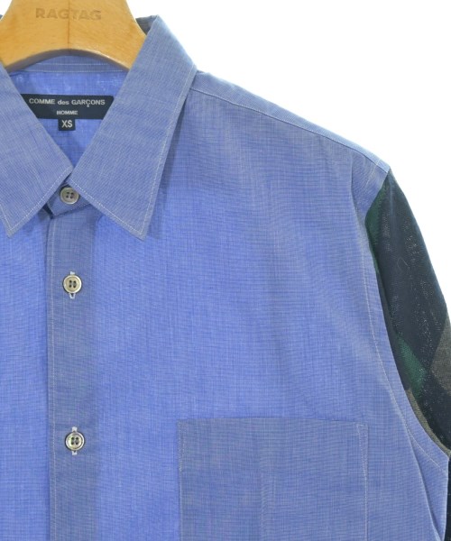COMME des GARCONS HOMME（コムデギャルソンオム）カジュアルシャツ 青 サイズ:XS メンズ/2200709666172