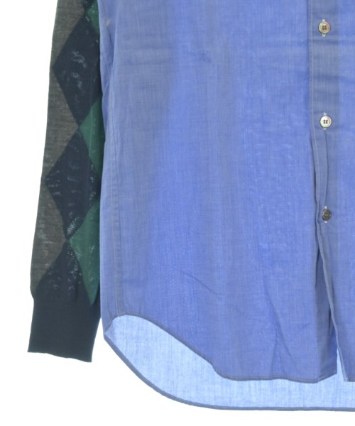 COMME des GARCONS HOMME（コムデギャルソンオム）カジュアルシャツ 青 サイズ:XS メンズ/2200709666172