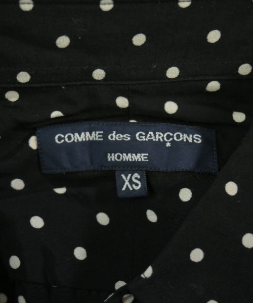 COMME des GARCONS HOMME（コムデギャルソンオム）カジュアルシャツ 黒 サイズ:XS メンズ/2200660857237
