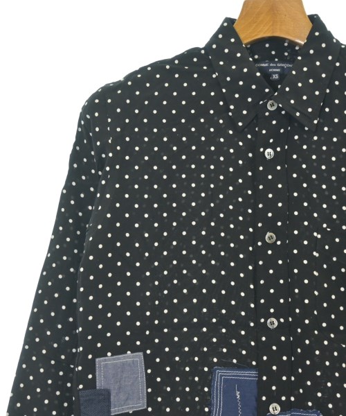 COMME des GARCONS HOMME（コムデギャルソンオム）カジュアルシャツ 黒 サイズ:XS メンズ/2200660857237