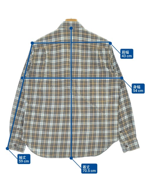 COMME des GARCONS HOMME（コムデギャルソンオム）カジュアルシャツ カーキ サイズ:S メンズ/2200660857282