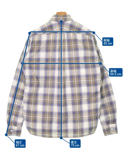 COMME des GARCONS HOMME（コムデギャルソンオム）カジュアルシャツ グレー サイズ:M メンズ/2200662535027