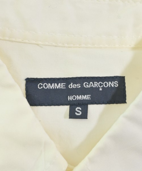 COMME des GARCONS HOMME（コムデギャルソンオム）カジュアルシャツ 白 サイズ:S メンズ/2200662535034