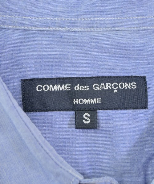 COMME des GARCONS HOMME（コムデギャルソンオム）カジュアルシャツ 青 サイズ:S メンズ/2200662535058