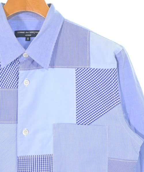 COMME des GARCONS HOMME（コムデギャルソンオム）カジュアルシャツ 青 サイズ:S メンズ/2200662535058