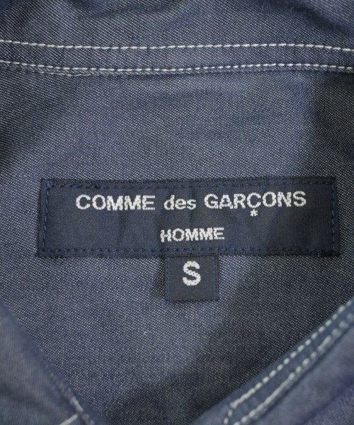 COMME des GARCONS HOMME（コムデギャルソンオム）カジュアルシャツ 紺 サイズ:S メンズ/2200662535065