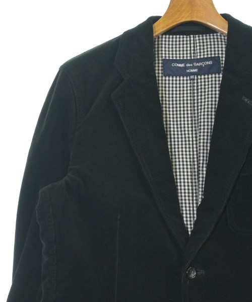 COMME des GARCONS HOMME（コムデギャルソンオム）テーラードジャケット 黒 サイズ:SS メンズ/2200662538011