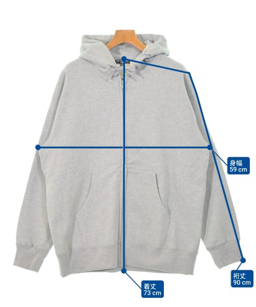 COMME des GARCONS HOMME（コムデギャルソンオム）パーカー グレー サイズ:L メンズ/2200662656036