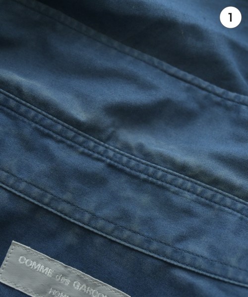 COMME des GARCONS HOMME（コムデギャルソンオム）カジュアルシャツ 青 サイズ:M メンズ/2200662710080