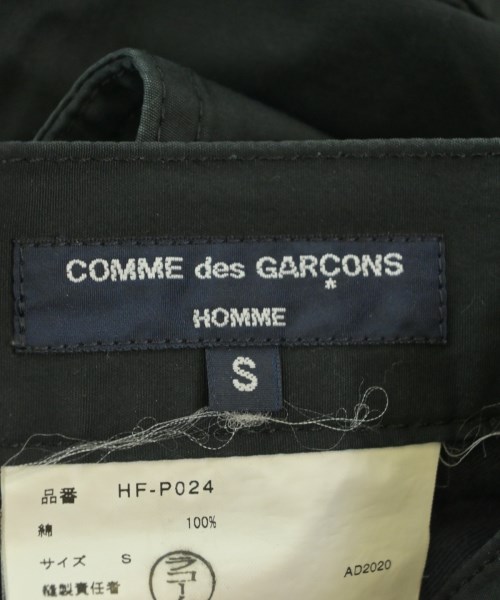 COMME des GARCONS HOMME（コムデギャルソンオム）カーゴパンツ 黒 サイズ:S メンズ/2200658959042