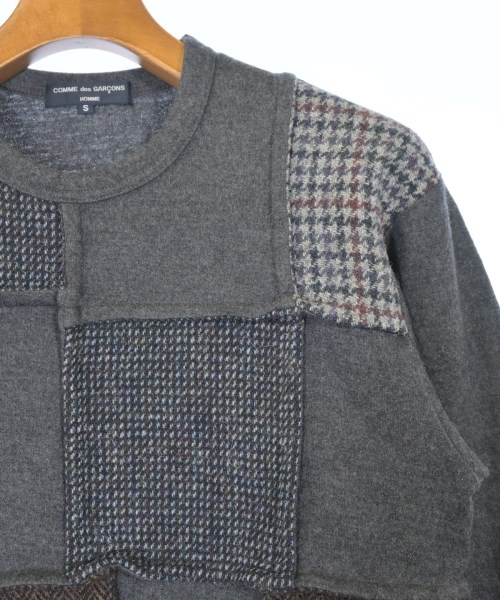 COMME des GARCONS HOMME（コムデギャルソンオム）ニット・セーター グレー サイズ:S メンズ/2200659203045