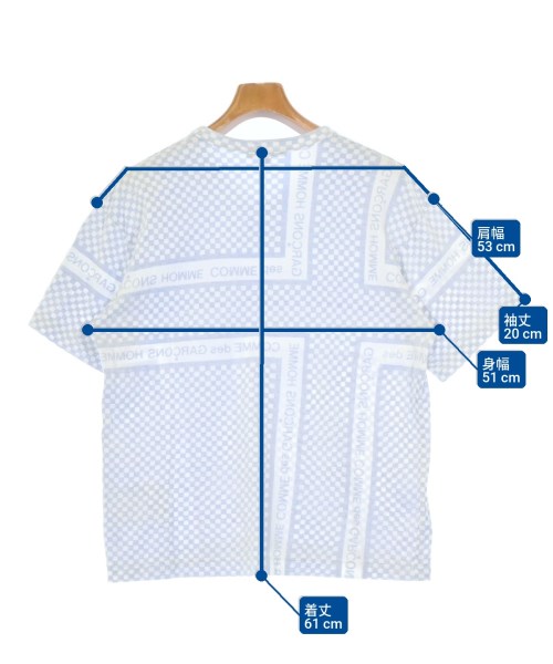 COMME des GARCONS HOMME（コムデギャルソンオム）Tシャツ・カットソー 白 サイズ:M メンズ/2200659808165