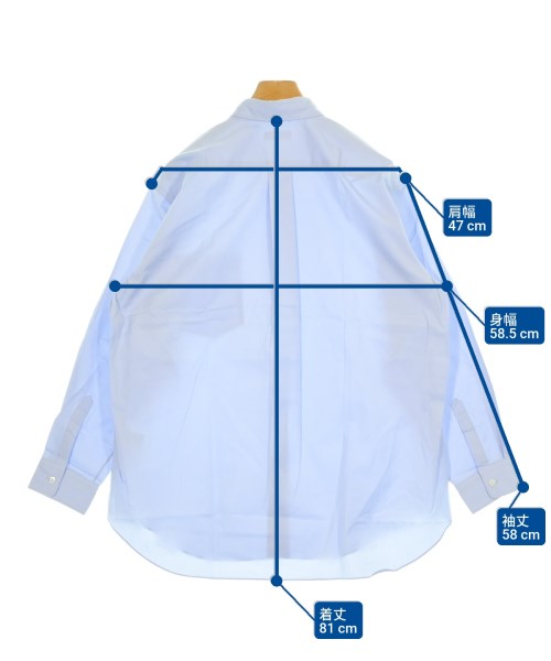 COMME des GARCONS HOMME（コムデギャルソンオム）カジュアルシャツ 青 サイズ:-(XXL位) メンズ/2200660891118