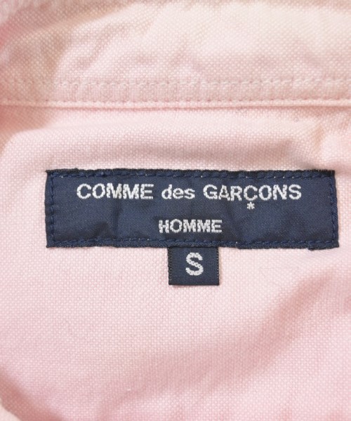 COMME des GARCONS HOMME（コムデギャルソンオム）カジュアルシャツ ピンク サイズ:S メンズ/2200660891132