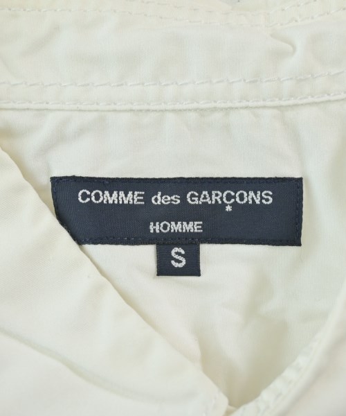 COMME des GARCONS HOMME（コムデギャルソンオム）カジュアルシャツ 白 サイズ:S メンズ/2200660891156