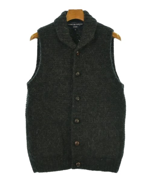 COMME des GARCONS HOMME(コムデギャルソンオム)カーディガン グレー サイズ:L/2200662944027