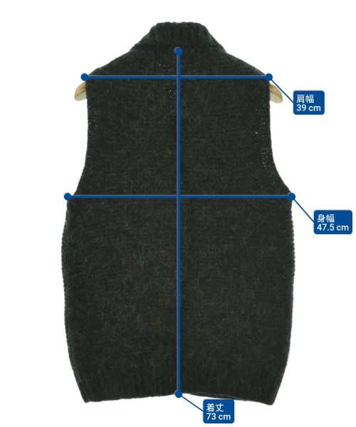 COMME des GARCONS HOMME（コムデギャルソンオム）カーディガン グレー サイズ:L メンズ/2200662944027