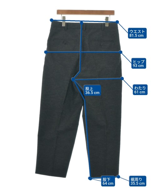 COMME des GARCONS HOMME（コムデギャルソンオム）スラックス グレー サイズ:S メンズ/2200659278111