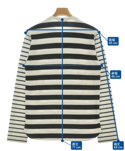 COMME des GARCONS HOMME（コムデギャルソンオム）Tシャツ・カットソー 黒 サイズ:M メンズ/2200664725013