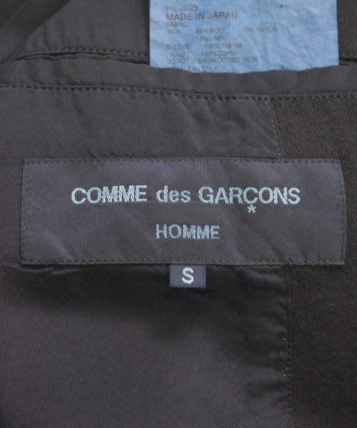 COMME des GARCONS HOMME（コムデギャルソンオム）カジュアルジャケット 黒 サイズ:S メンズ/2200664744014