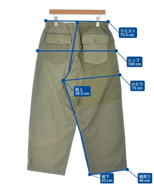 COMME des GARCONS HOMME（コムデギャルソンオム）カーゴパンツ カーキ サイズ:XS メンズ/2200664924041