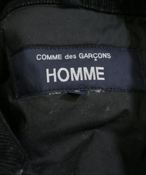 COMME des GARCONS HOMME（コムデギャルソンオム）カバーオール 黒 サイズ:L メンズ/2200664929121