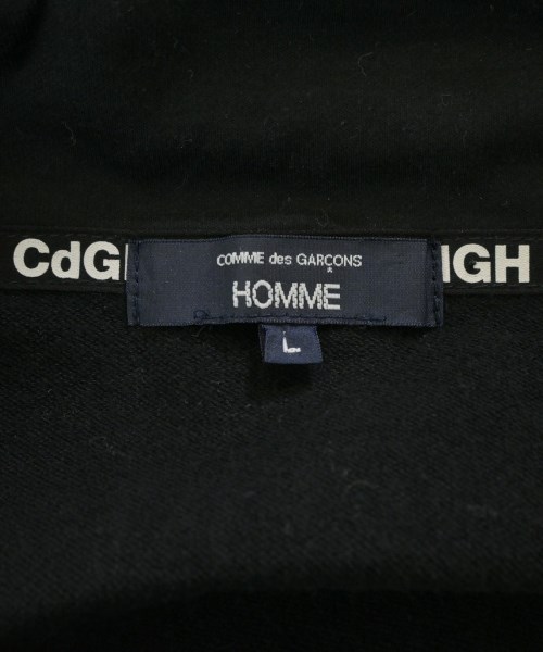 COMME des GARCONS HOMME（コムデギャルソンオム）スウェット 黒 サイズ:L メンズ/2200664929138