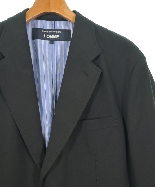 COMME des GARCONS HOMME（コムデギャルソンオム）テーラードジャケット 黒 サイズ:L メンズ/2200665208010