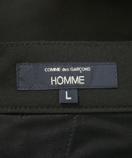 COMME des GARCONS HOMME（コムデギャルソンオム）スラックス 黒 サイズ:L メンズ/2200665208027