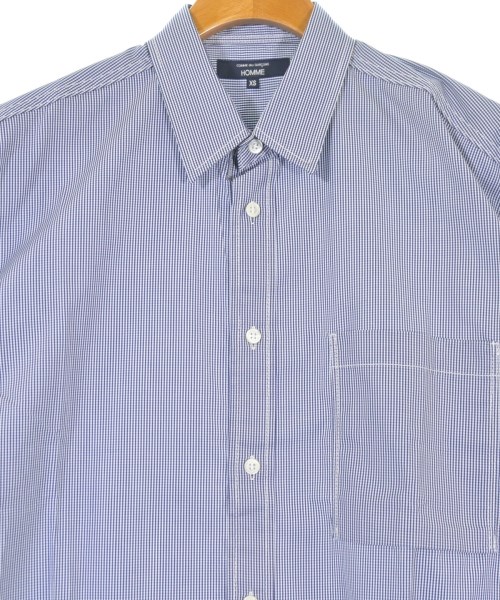 COMME des GARCONS HOMME（コムデギャルソンオム）カジュアルシャツ 青 サイズ:XS メンズ/2200665698033