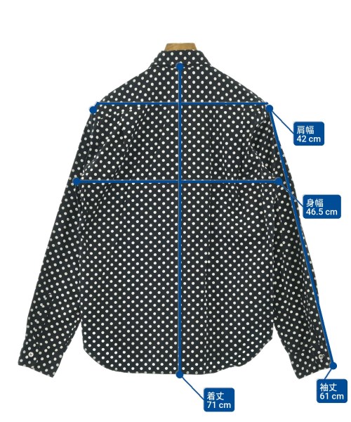 COMME des GARCONS HOMME（コムデギャルソンオム）カジュアルシャツ 紺 サイズ:S メンズ/2200666328496