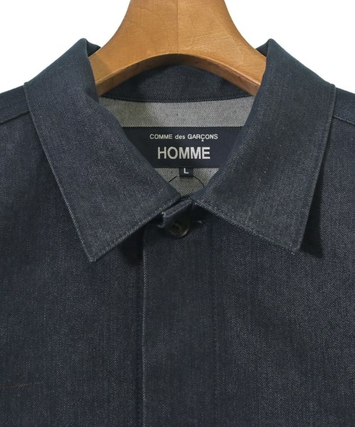 COMME des GARCONS HOMME（コムデギャルソンオム）デニムジャケット 紺 サイズ:L メンズ/2200666381019