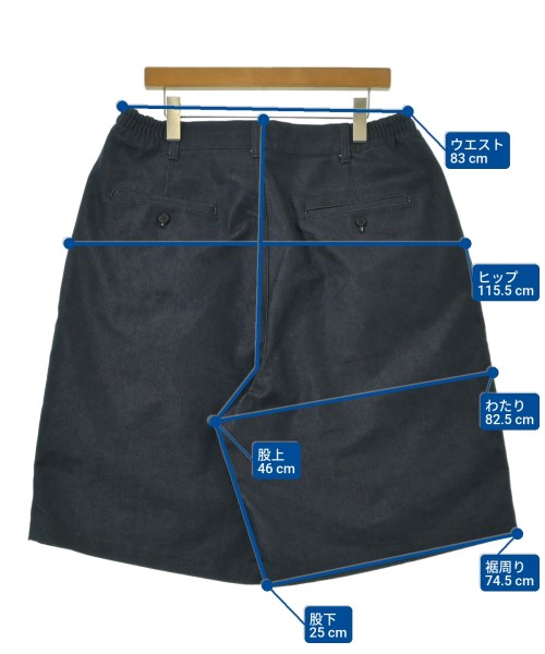 COMME des GARCONS HOMME（コムデギャルソンオム）ショートパンツ 紺 サイズ:L メンズ/2200666381026