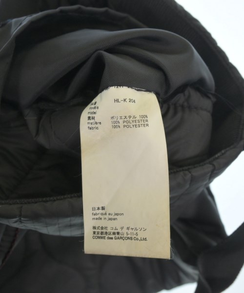 COMME des GARCONS HOMME（コムデギャルソンオム）その他 黒 サイズ:- メンズ/2200666807090