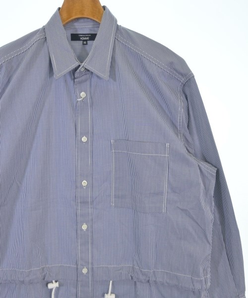 COMME des GARCONS HOMME（コムデギャルソンオム）カジュアルシャツ 紺 サイズ:XS メンズ/2200666693105