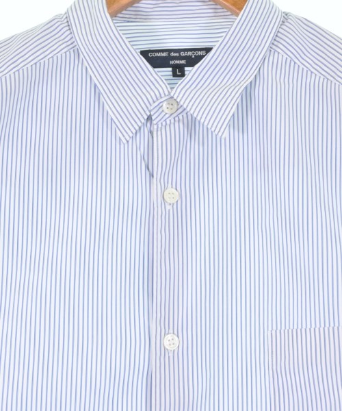 COMME des GARCONS HOMME（コムデギャルソンオム）カジュアルシャツ 白 サイズ:L メンズ/2200667472112