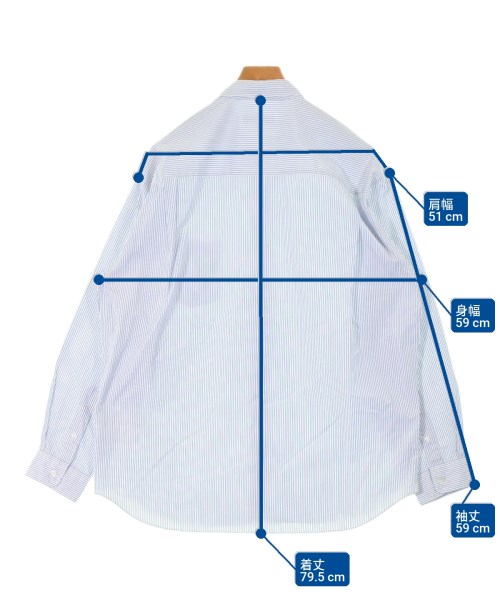 COMME des GARCONS HOMME（コムデギャルソンオム）カジュアルシャツ 白 サイズ:L メンズ/2200667472112