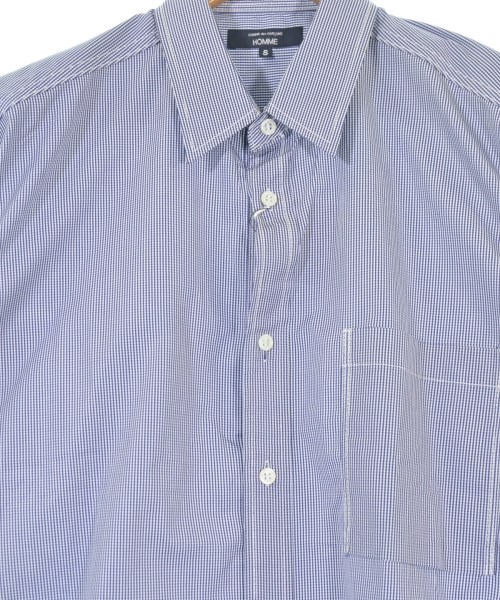 COMME des GARCONS HOMME（コムデギャルソンオム）カジュアルシャツ 青 サイズ:S メンズ/2200667496224