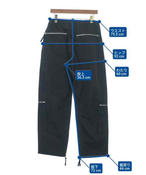 COMME des GARCONS HOMME（コムデギャルソンオム）カーゴパンツ 黒 サイズ:M メンズ/2200667999022