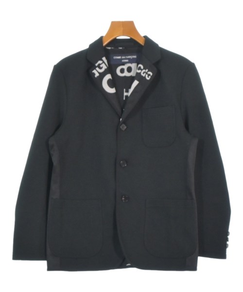COMME des GARCONS HOMME(コムデギャルソンオム)テーラードジャケット 黒 サイズ:XS/2200667919020