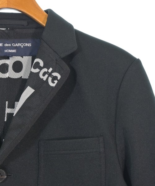 COMME des GARCONS HOMME（コムデギャルソンオム）テーラードジャケット 黒 サイズ:XS メンズ/2200667919020