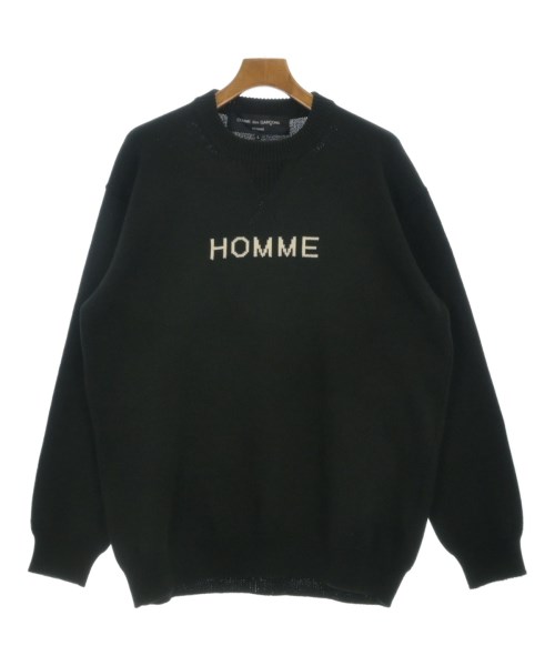 COMME des GARCONS HOMME(コムデギャルソンオム)ニット・セーター 黒 サイズ:L/2200668399029