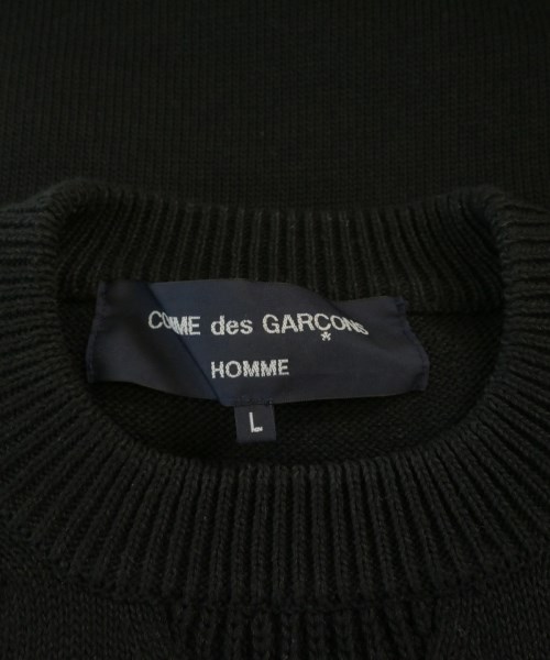 COMME des GARCONS HOMME（コムデギャルソンオム）ニット・セーター 黒 サイズ:L メンズ/2200668399029