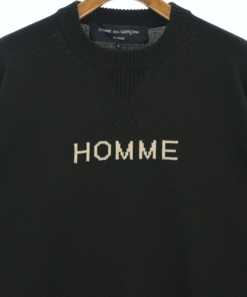 COMME des GARCONS HOMME（コムデギャルソンオム）ニット・セーター 黒 サイズ:L メンズ/2200668399029