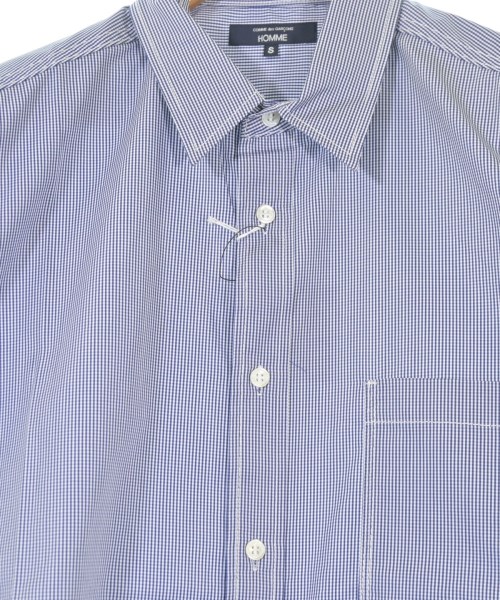 COMME des GARCONS HOMME（コムデギャルソンオム）カジュアルシャツ 青 サイズ:S メンズ/2200668241076