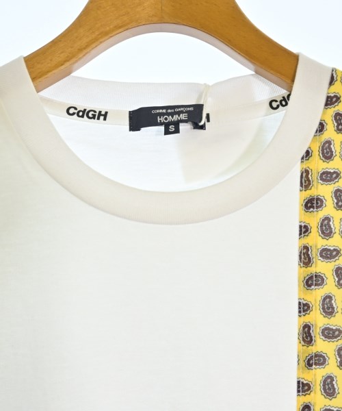 COMME des GARCONS HOMME（コムデギャルソンオム）Tシャツ・カットソー 白 サイズ:S メンズ/2200667893085