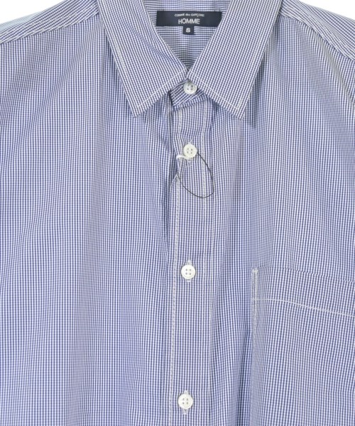 COMME des GARCONS HOMME（コムデギャルソンオム）カジュアルシャツ 青 サイズ:S メンズ/2200667846104