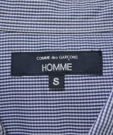 COMME des GARCONS HOMME（コムデギャルソンオム）カジュアルシャツ 青 サイズ:S メンズ/2200667846104